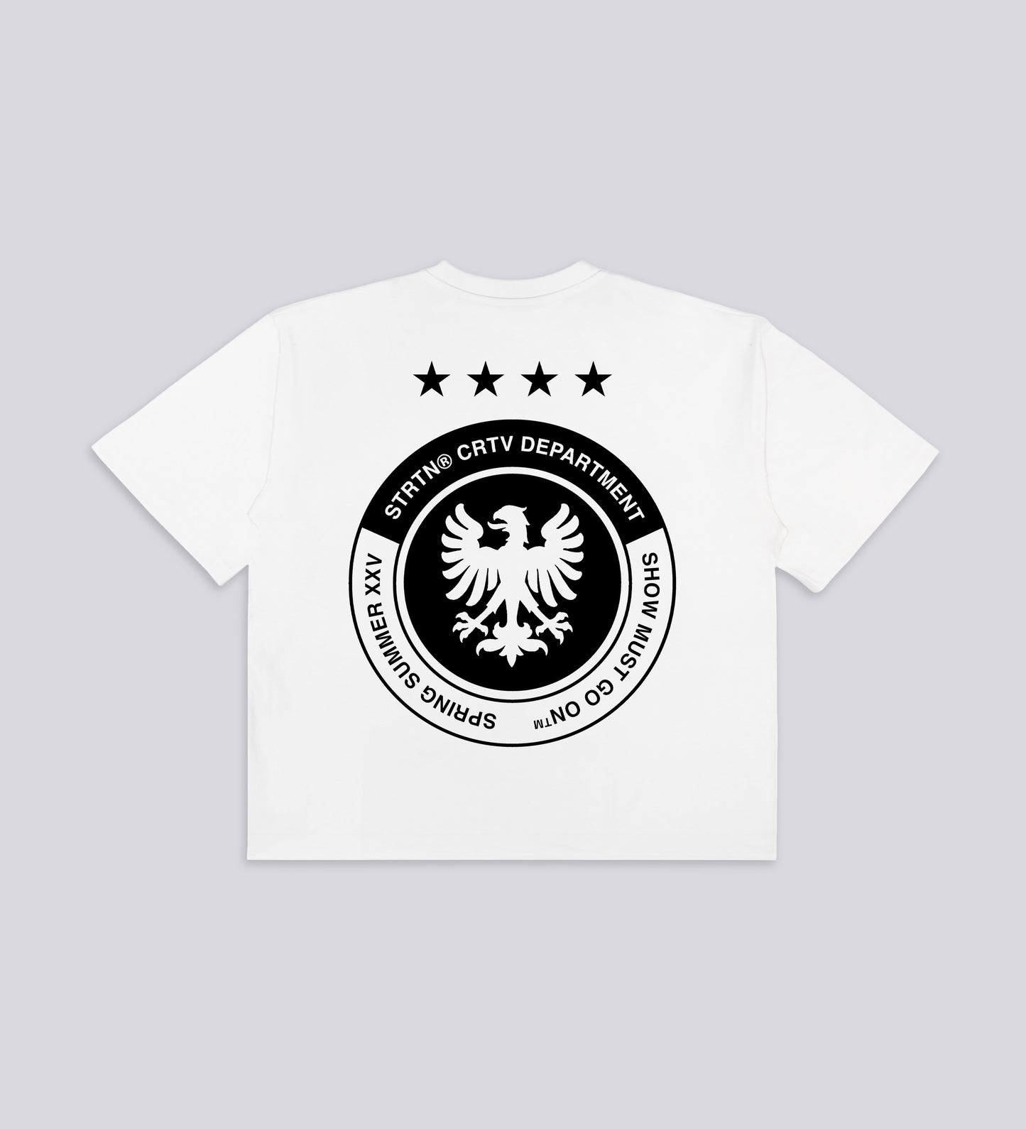 CRTV DEPT. HOOLIGAN HEAVYWEIGHT T-SHIRT – Off White
