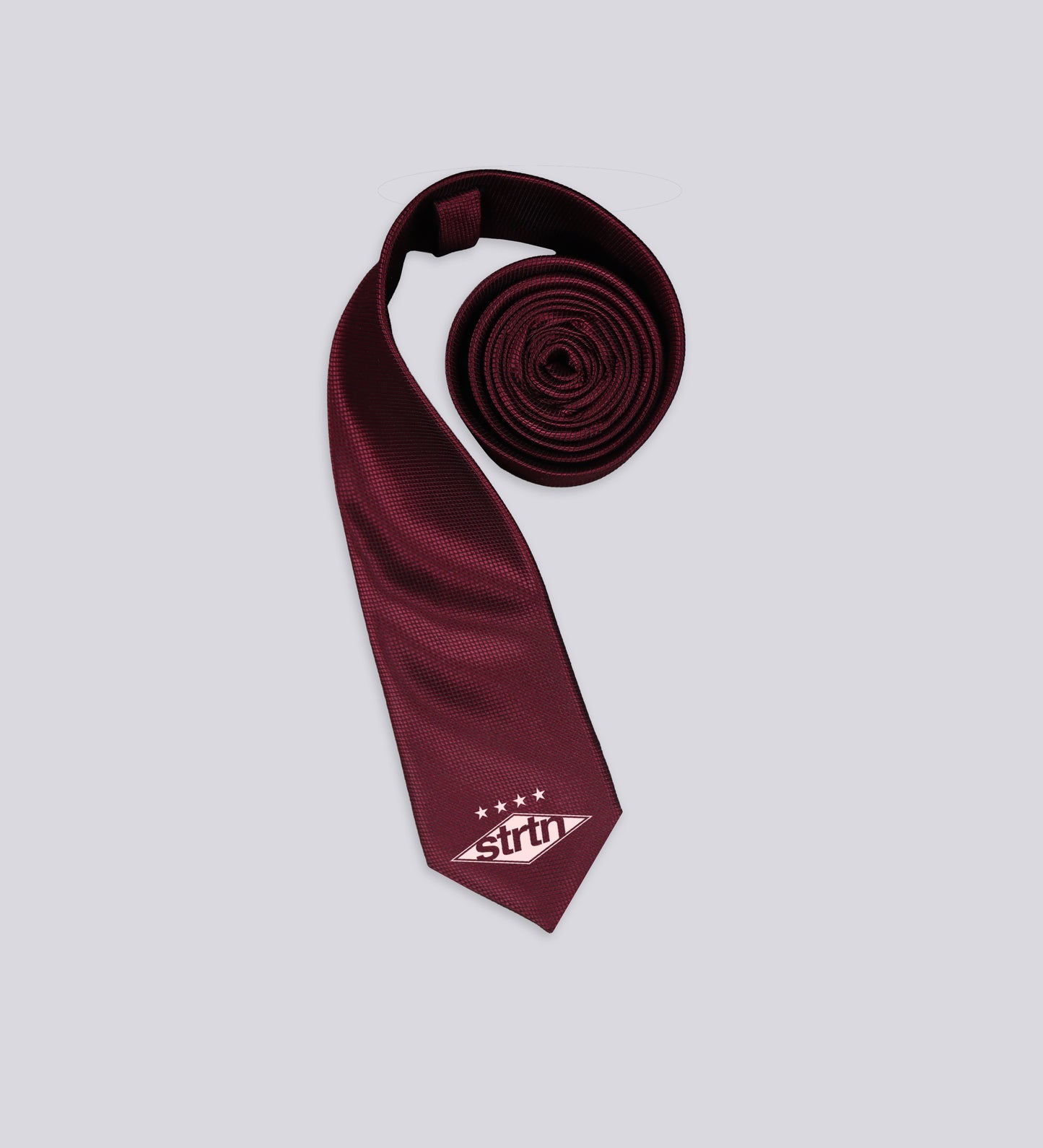 CRTV. DEPT PRINTED TIE – Burgundy