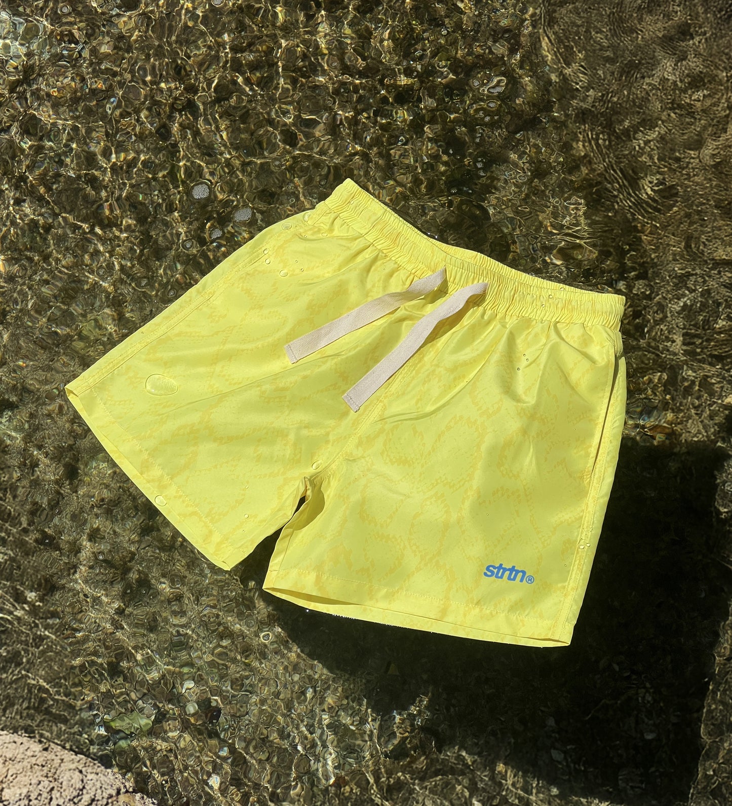 STRTN® SWIMSHORTS – Soft Lemon