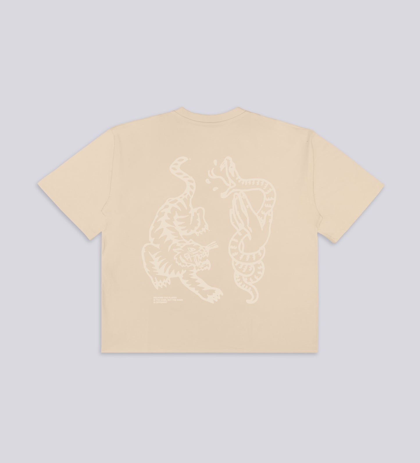 UNTAMED T-SHIRT – Beige