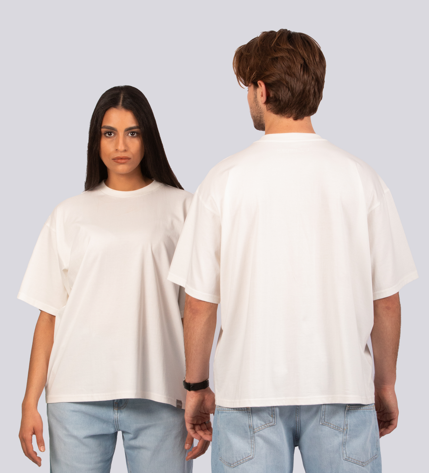 T-shirt boxy Cult Supply – Blanc