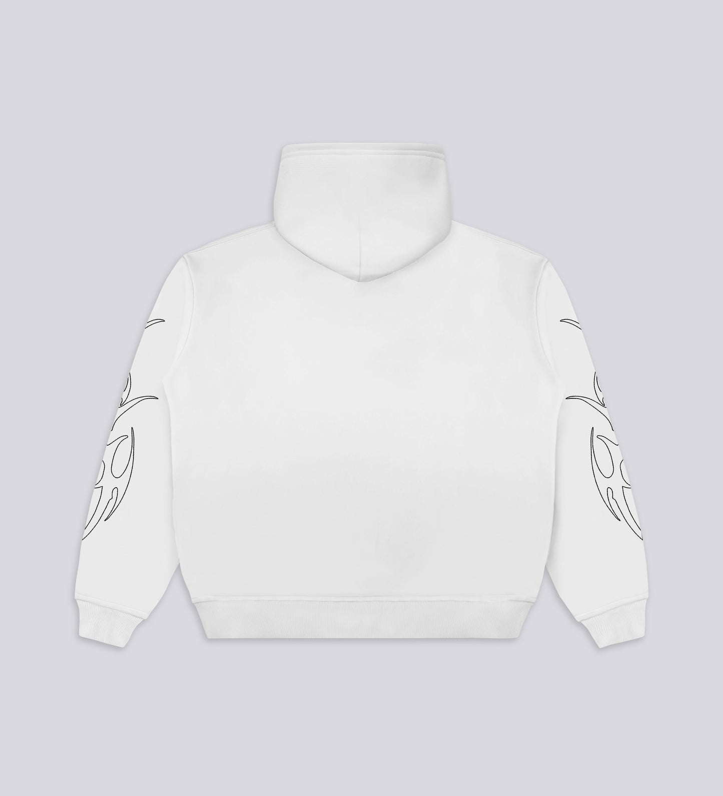 Sweat à capuche Unfazed – Blanc cassé