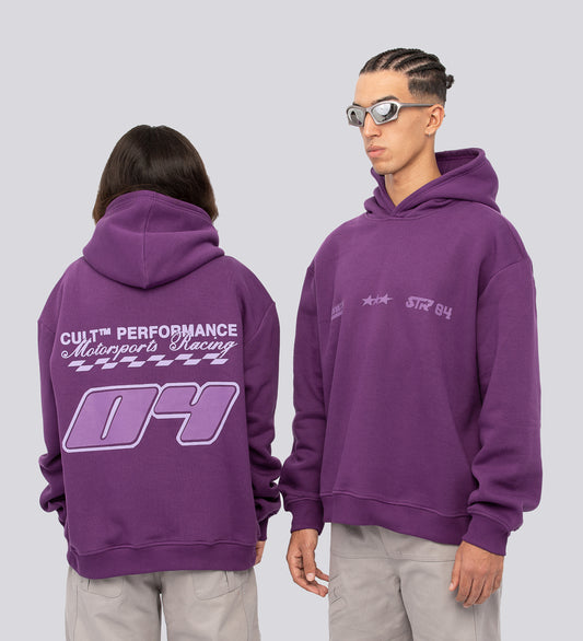 04 RACING HOODIE – Purple