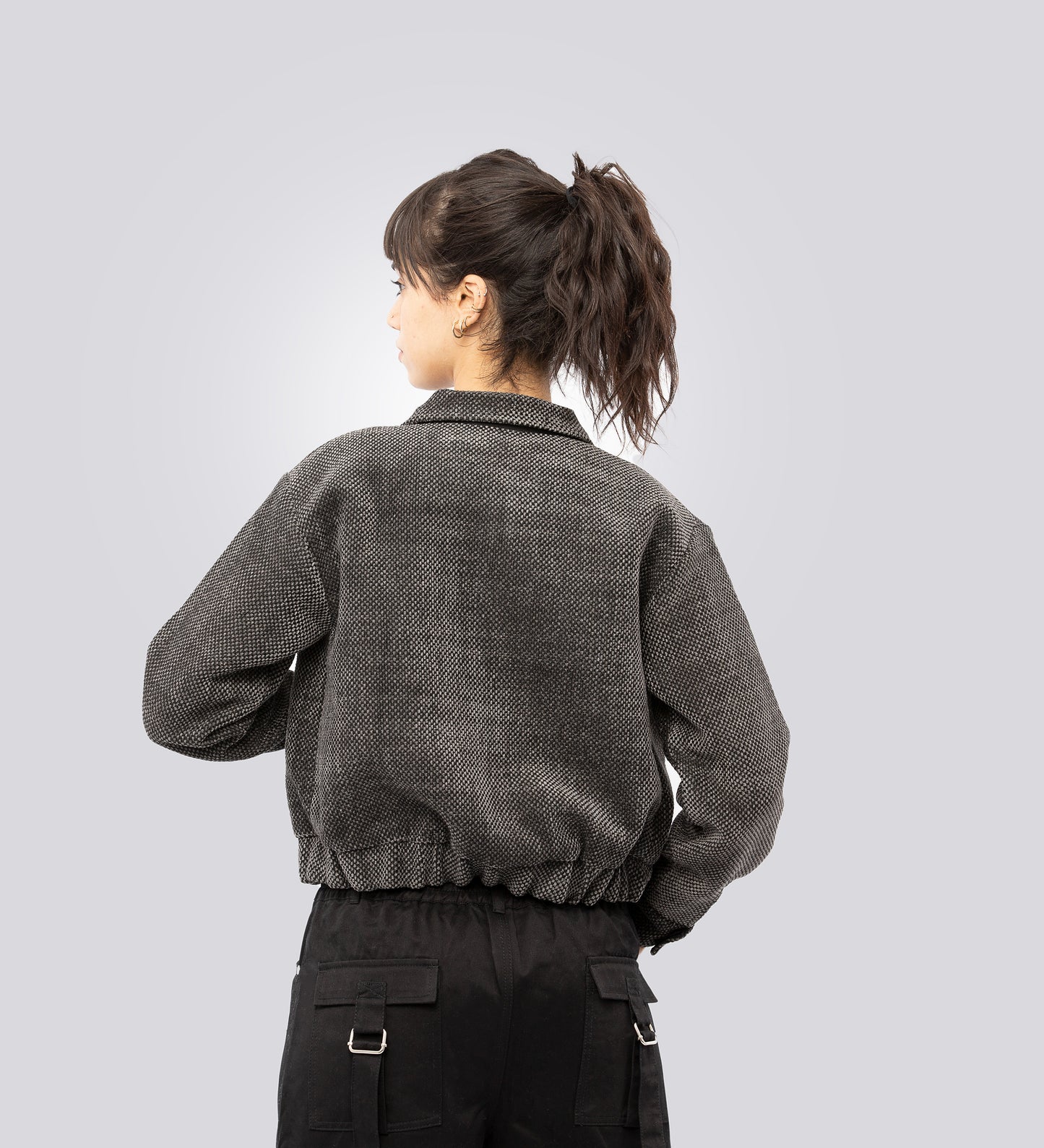 VESTE FEMME CULT GRADS – Gris foncé (tissu recyclé)