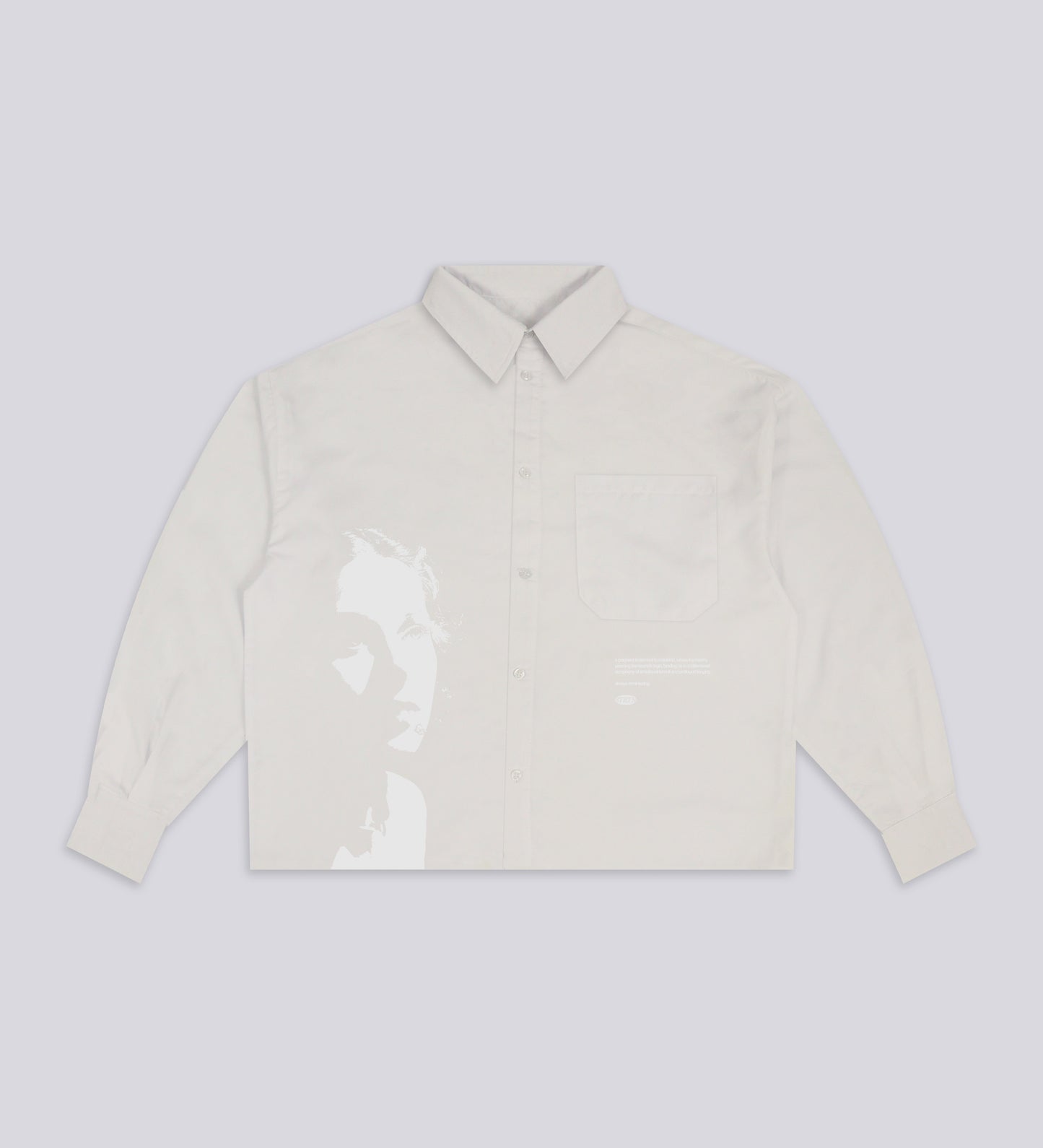 REMINISCING HEAVYWEIGHT SHIRT – Light Greige