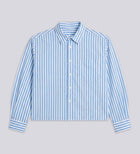 CULT SUPPLY POPLIN SHIRT – Striped Blue