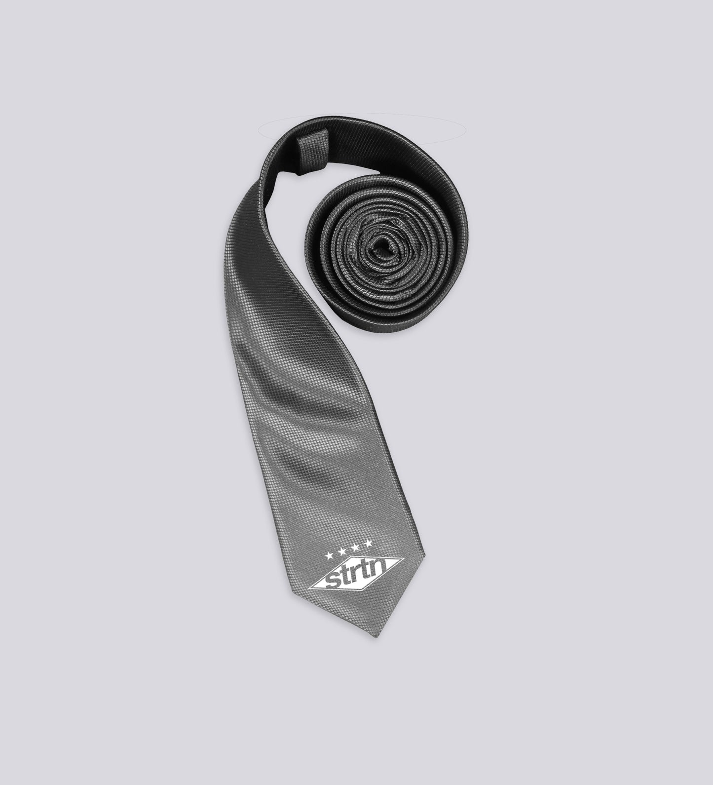 CRTV. DEPT PRINTED TIE – Dark Gray