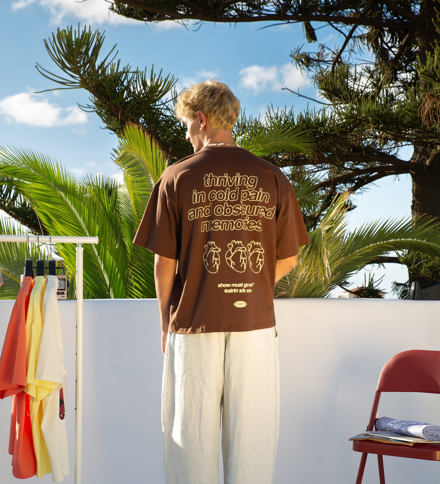 COLD HEARTS T-SHIRT V.III – Brown