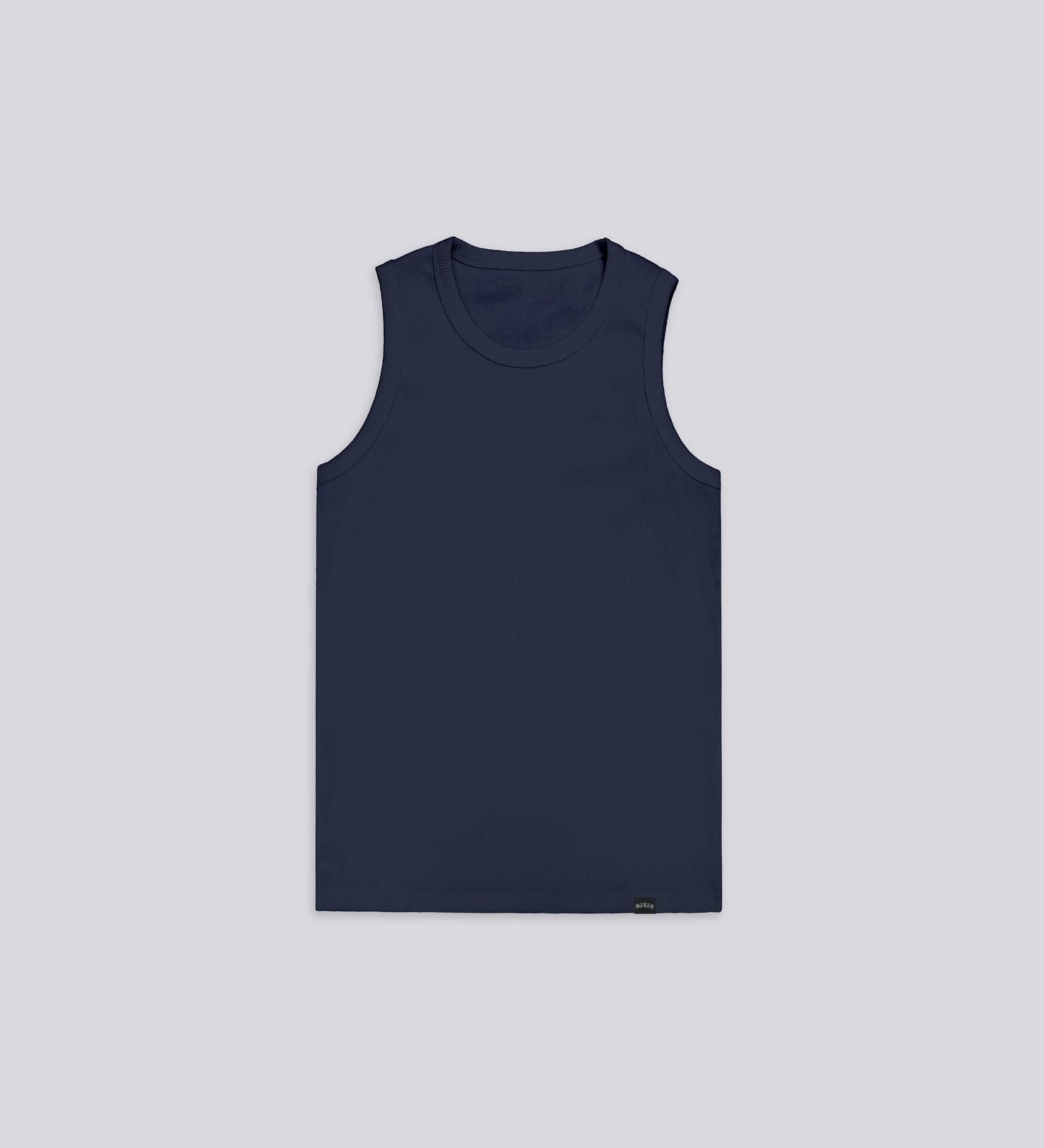STRTN RIBBED TANK TOP – Navy Blue