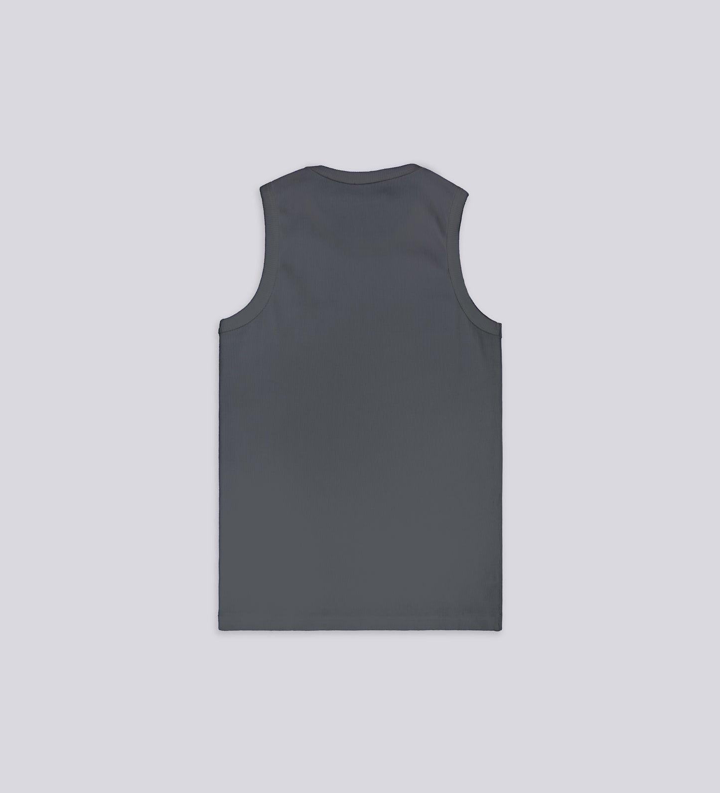 STRTN RIBBED TANK TOP – Dark Heather Gray