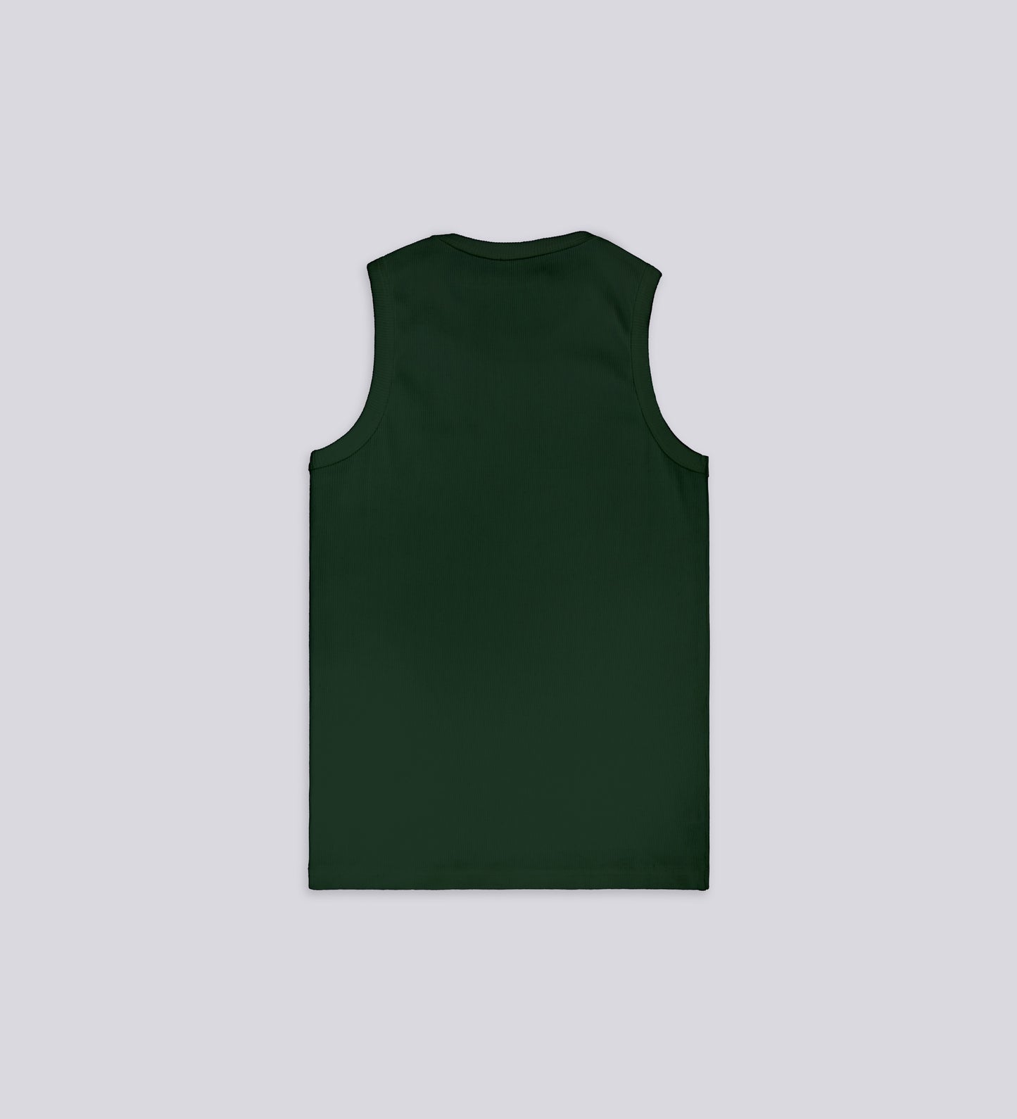 STRTN RIBBED TANK TOP – Dark Green