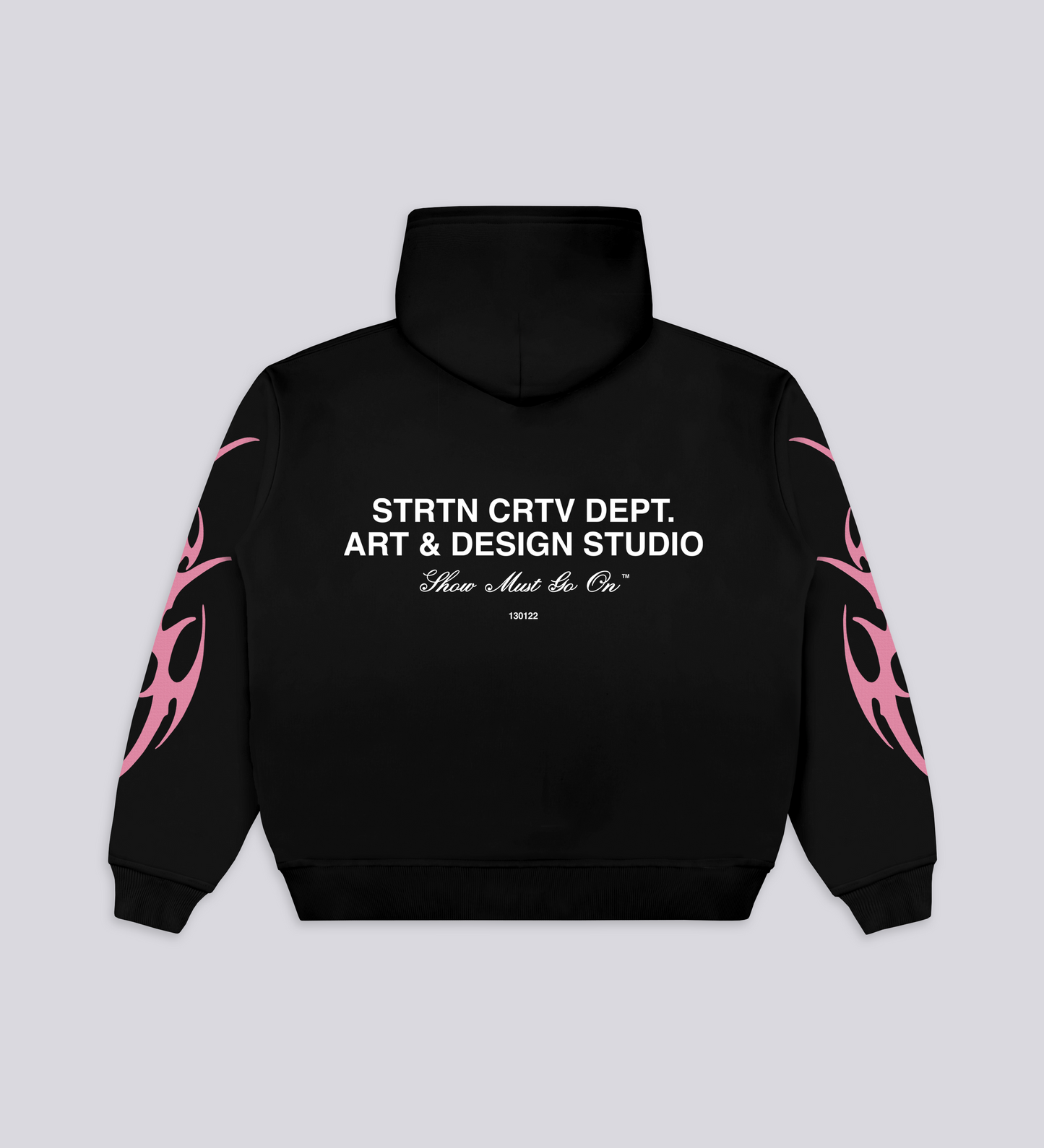 Sweat à capuche CRTV Dept. – Noir