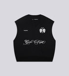 CRTV DEPT. V-NECK VEST – Black