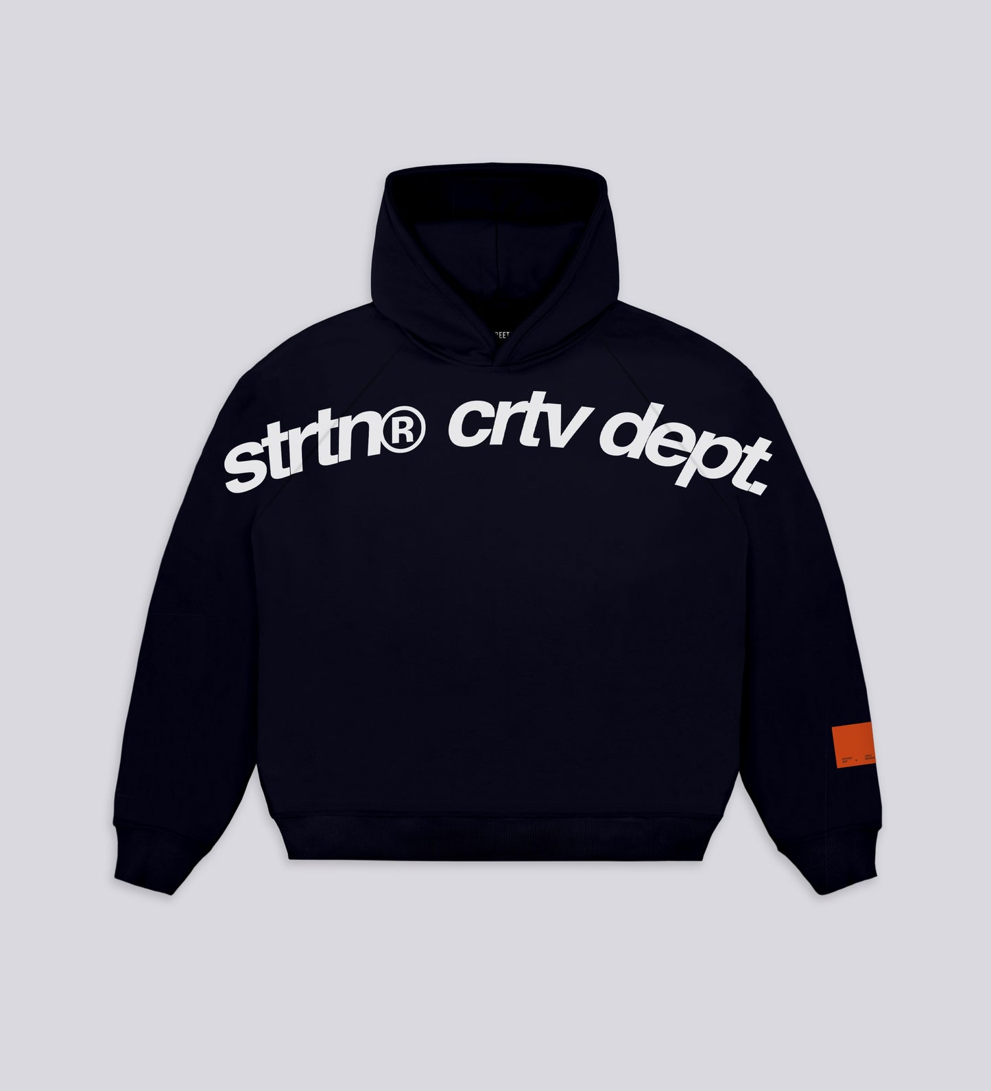 Sweat à capuche STRTN CRTV DEPT. — Bleu marine foncé