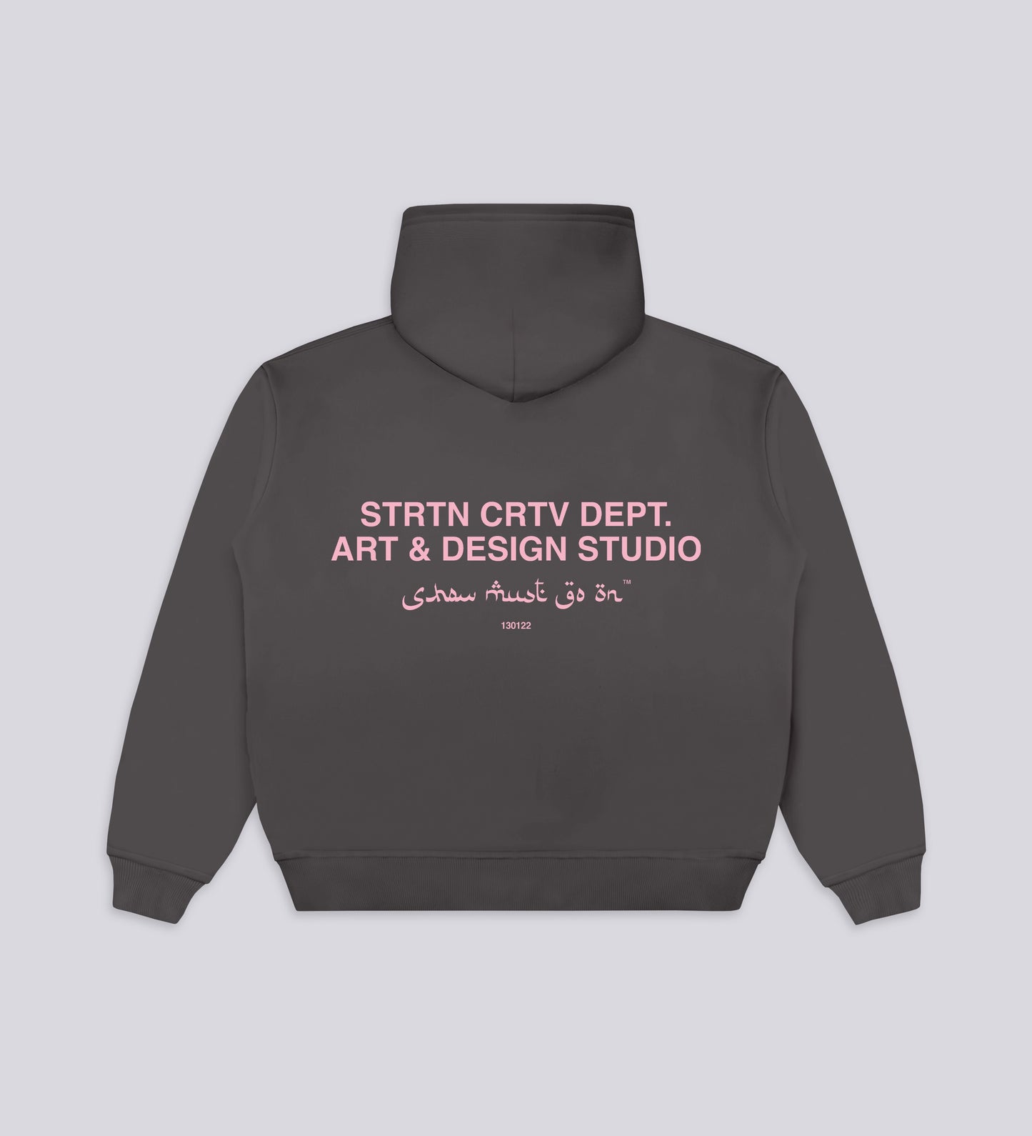 ART & DESIGN STUDIO BOXY HOODIE – Dark Gray