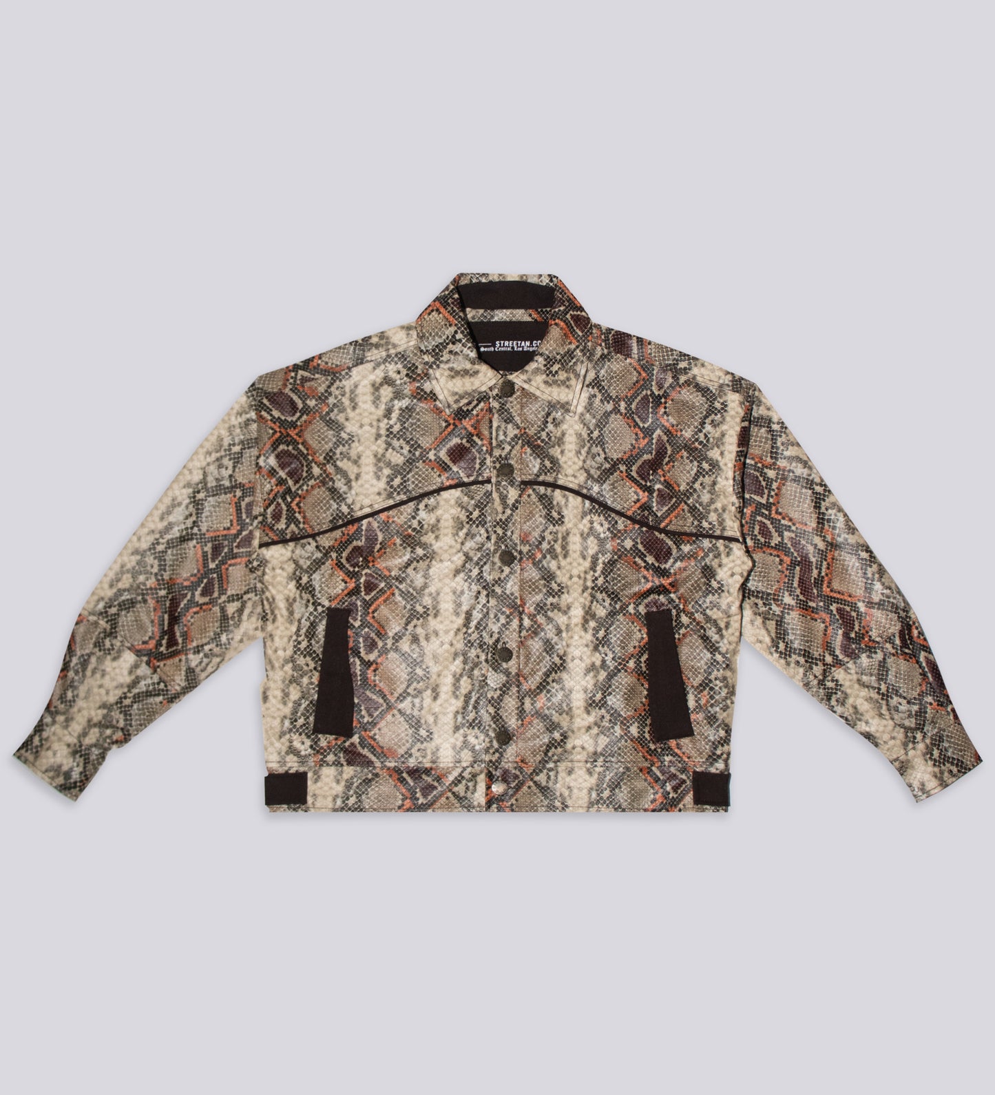 VESTE EN CUIR VÉGAN DES SAINTS DU DÉSERT