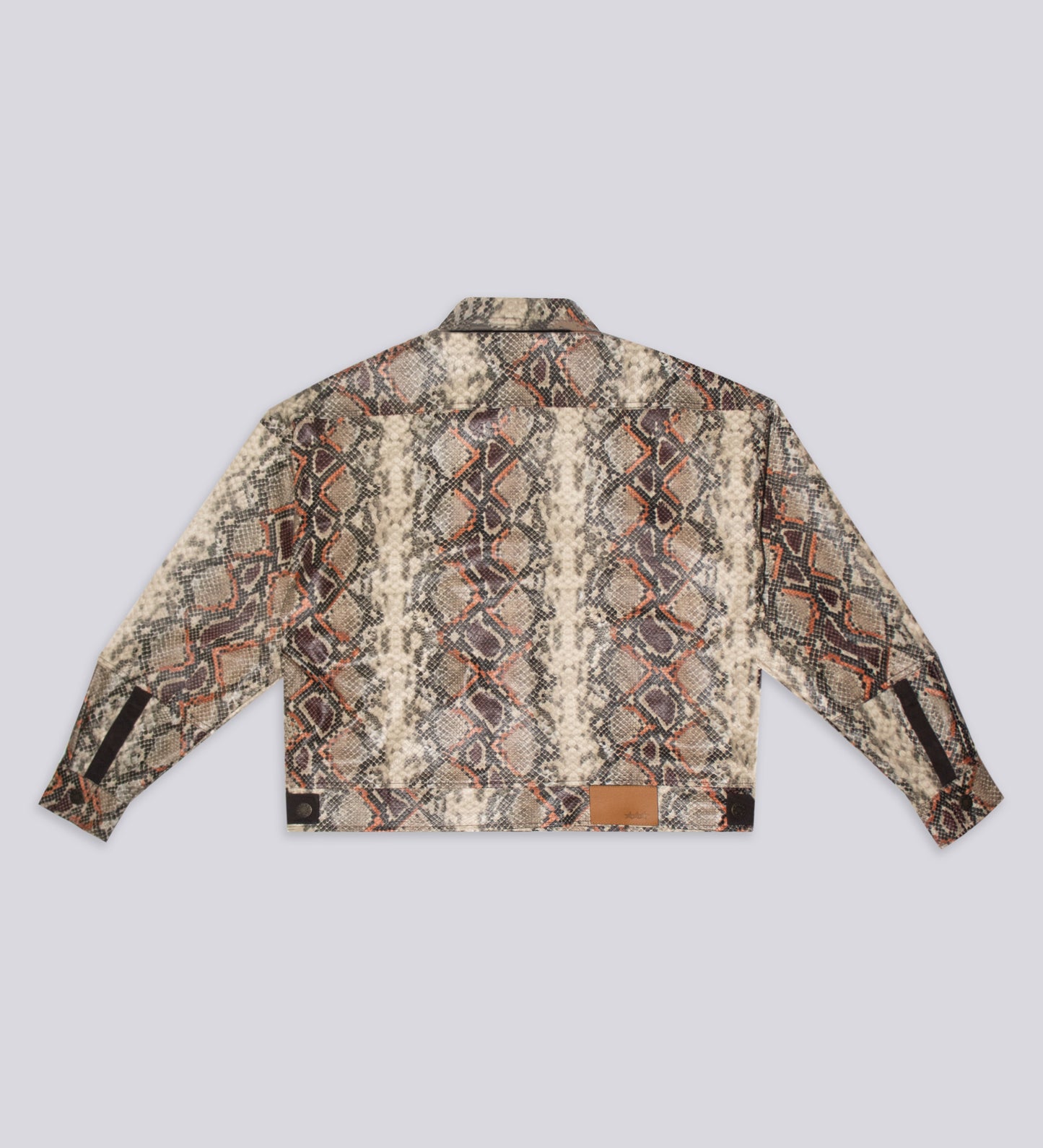 VESTE EN CUIR VÉGAN DES SAINTS DU DÉSERT