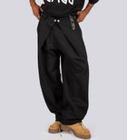 KYOTO PLEATED PANTS – Black