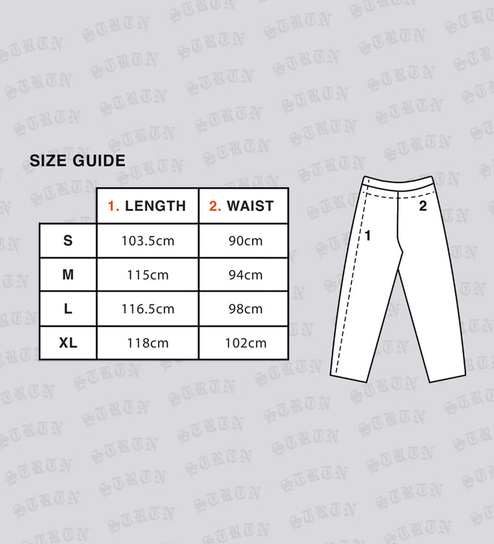 STRTN® CRTV DEPT DENIM PANTS V.II – Raw Blue