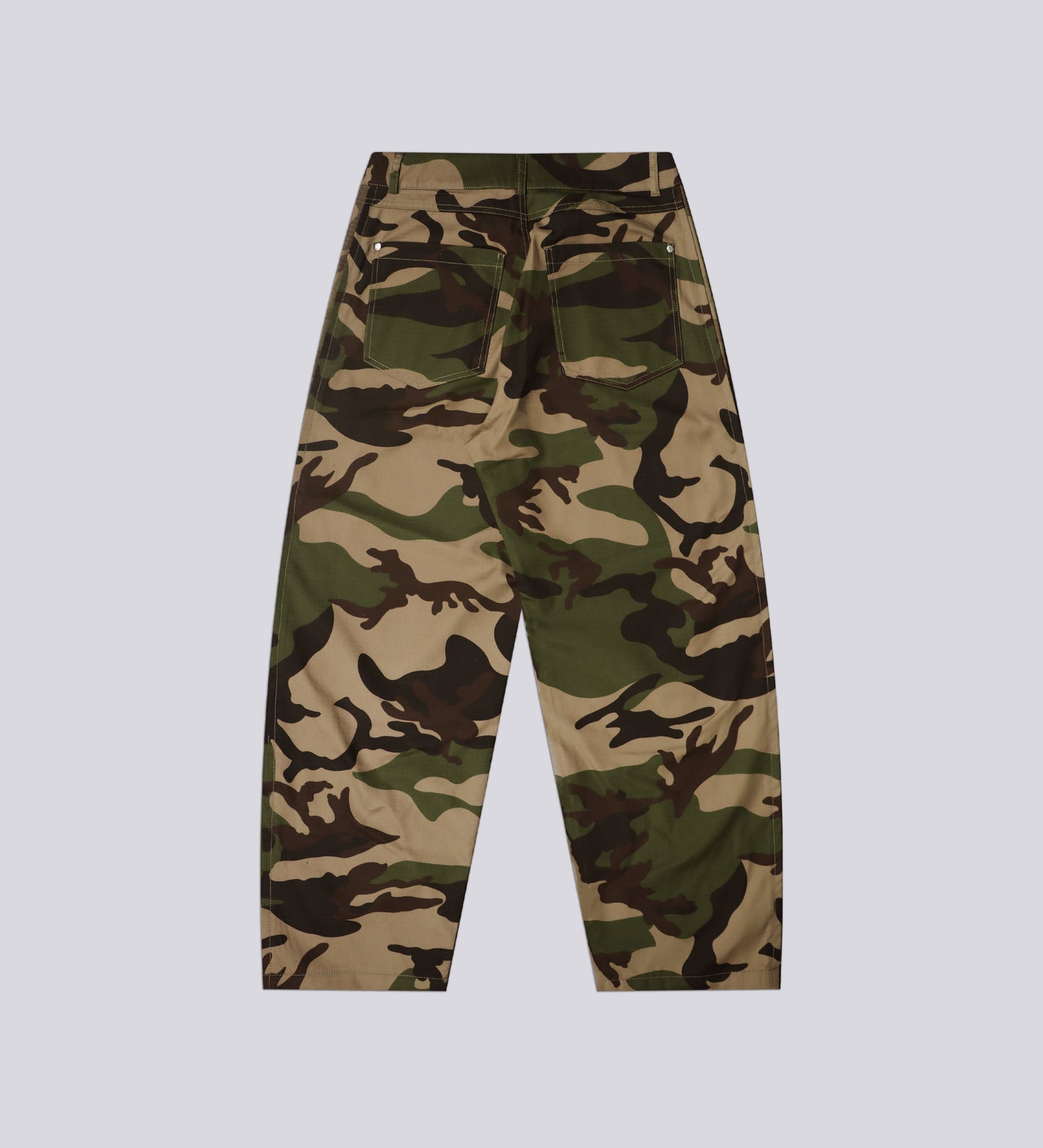 CRTV DEPT. CAMO BAGGY PANTS – Military