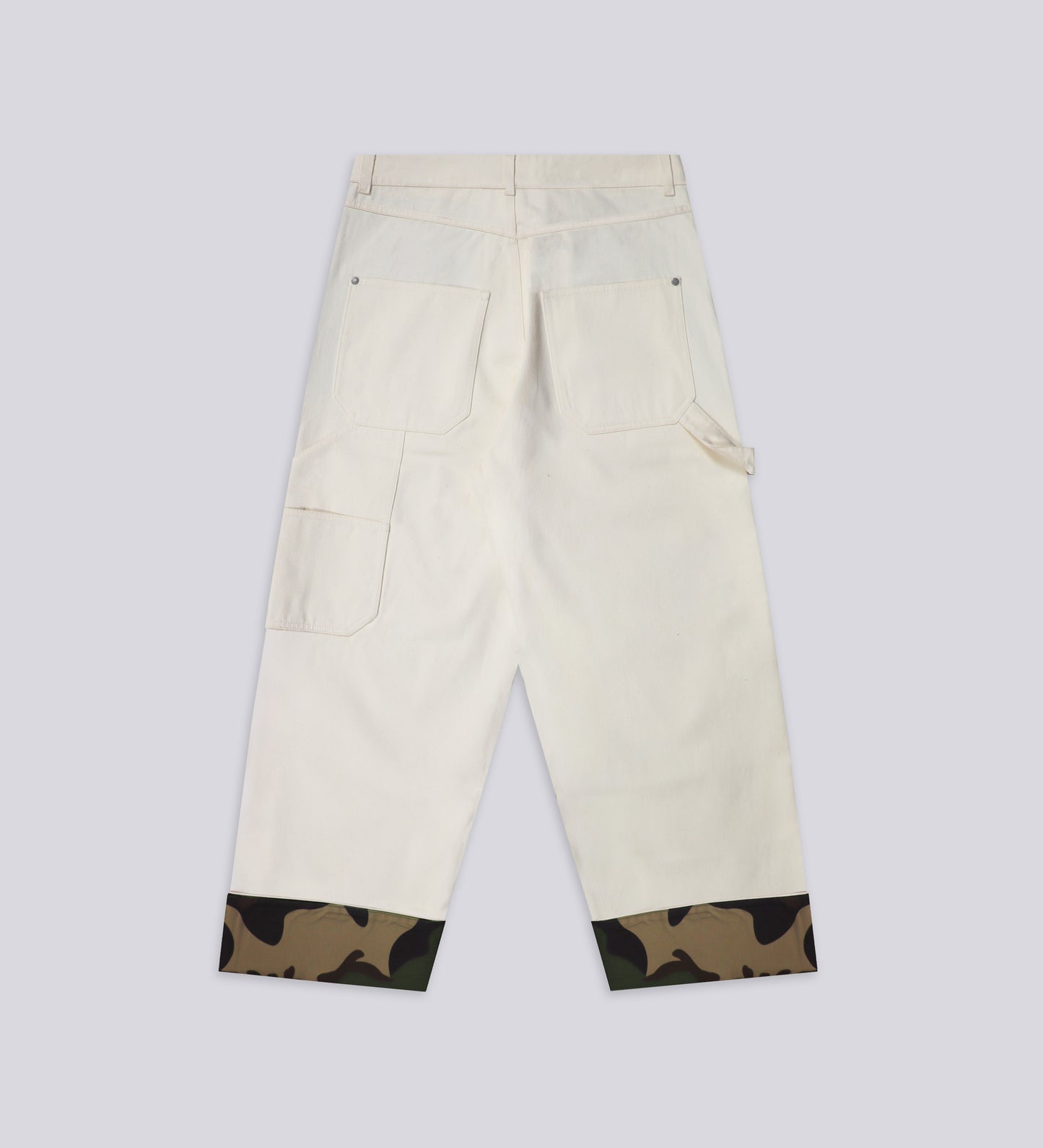 STRTN® MILITIA BAGGY PANTS – Cream