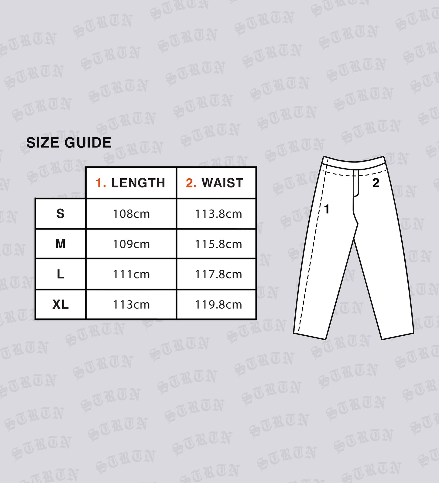 Pantalon de survêtement ample Strtn – Bleu marine