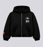 SMGO™ ZIP-UP HOODIE – Black