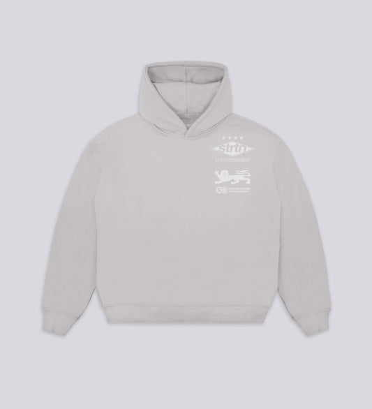SAME PLAYER DIFFERENT GAME HOODIE – Light Gray