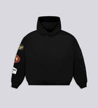 STRTN® CRTV DEPT. BOXY HOODIE – Black