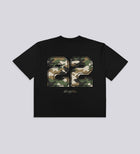 CRTV DEPT. ARMY T-SHIRT – Black