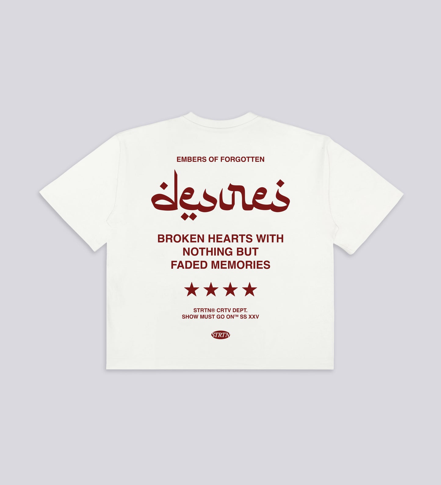 FORGOTTEN DESIRES T-SHIRT – Off White