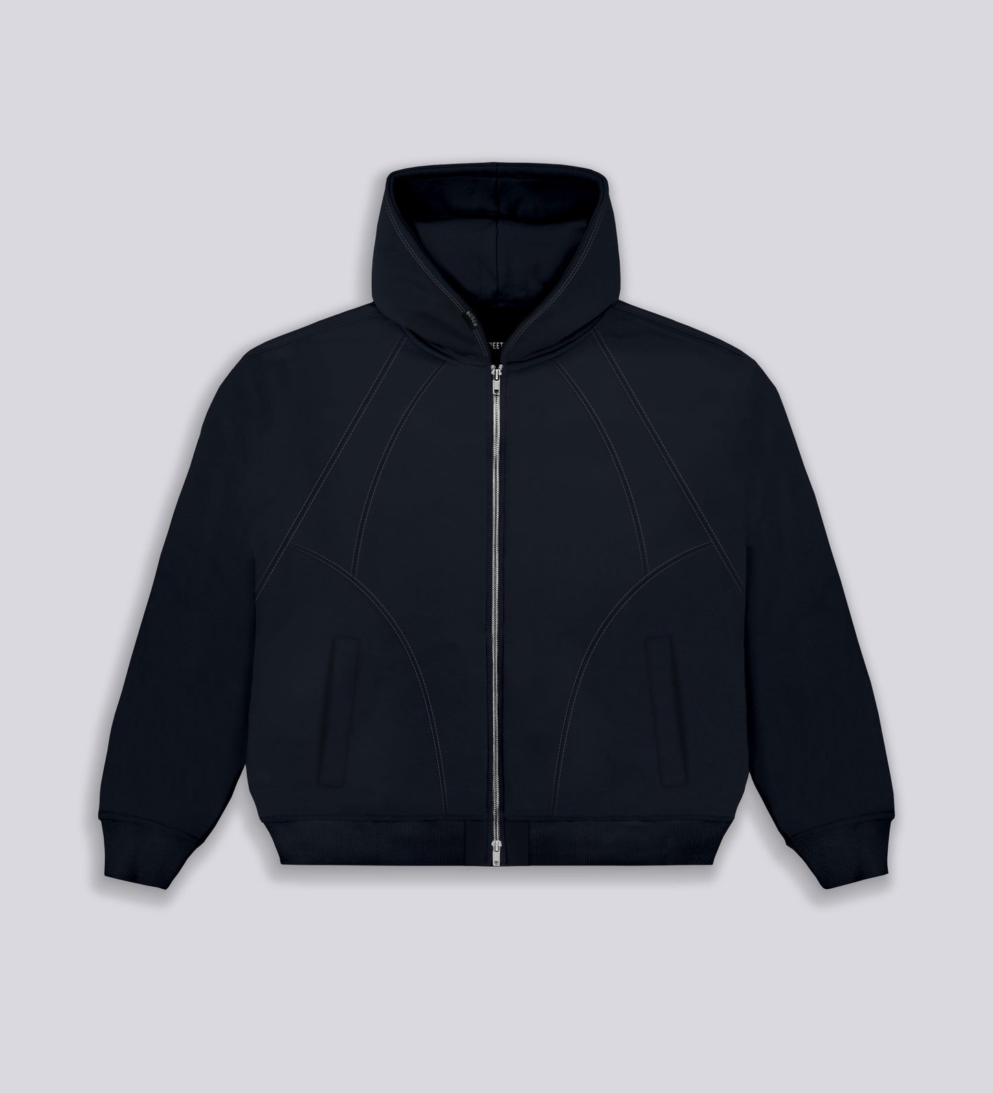 OUTLAW SET ZIP-UP HOODIE - Dark Navy