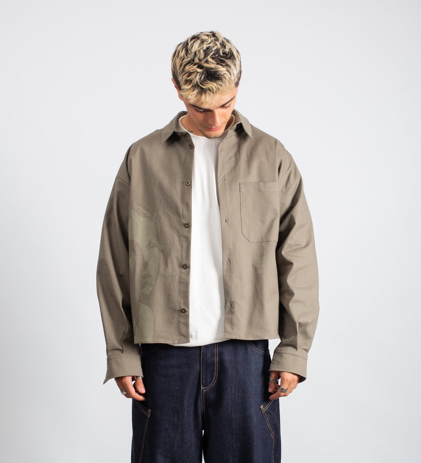 REMINISCING HEAVYWEIGHT SHIRT – Khaki