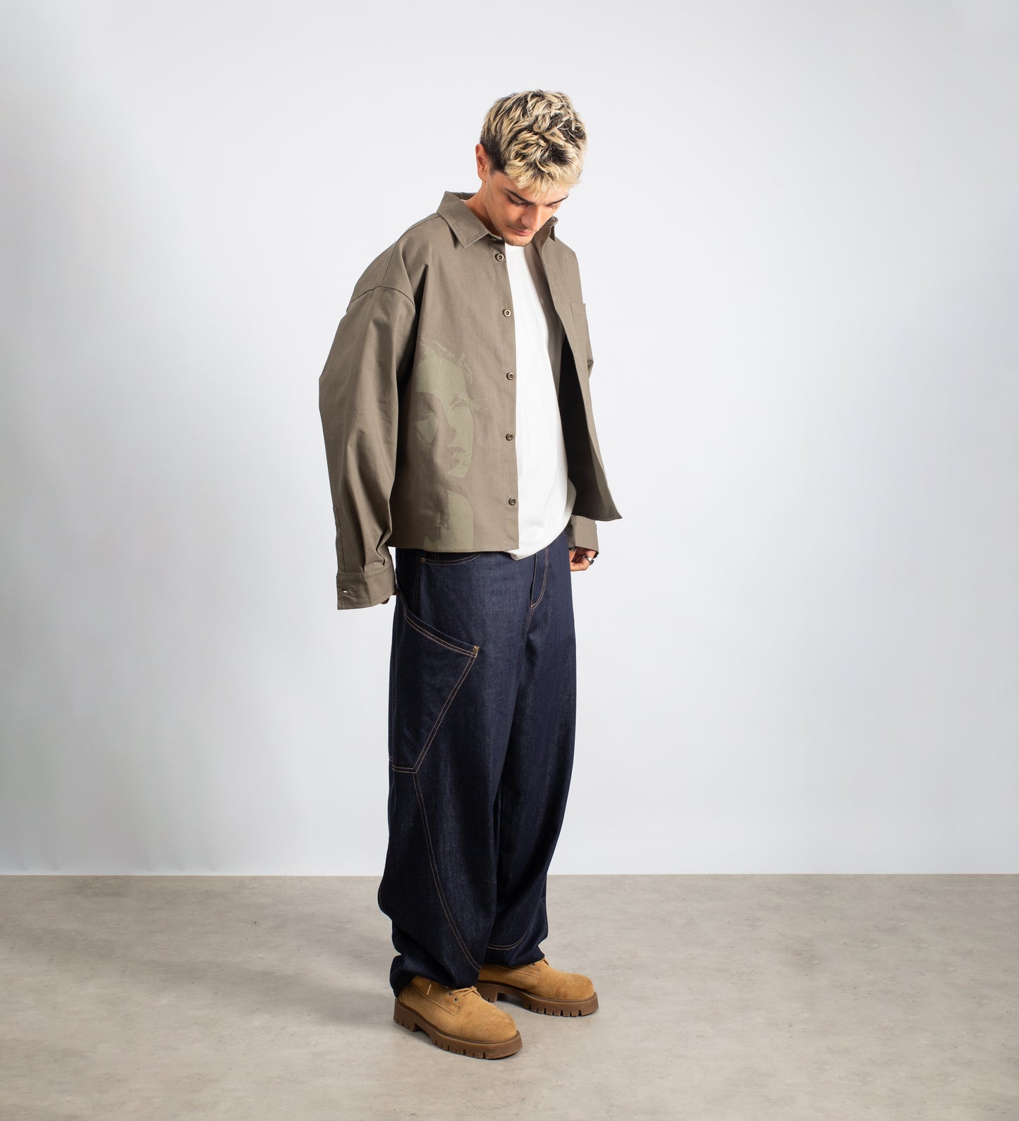 REMINISCING HEAVYWEIGHT SHIRT – Khaki
