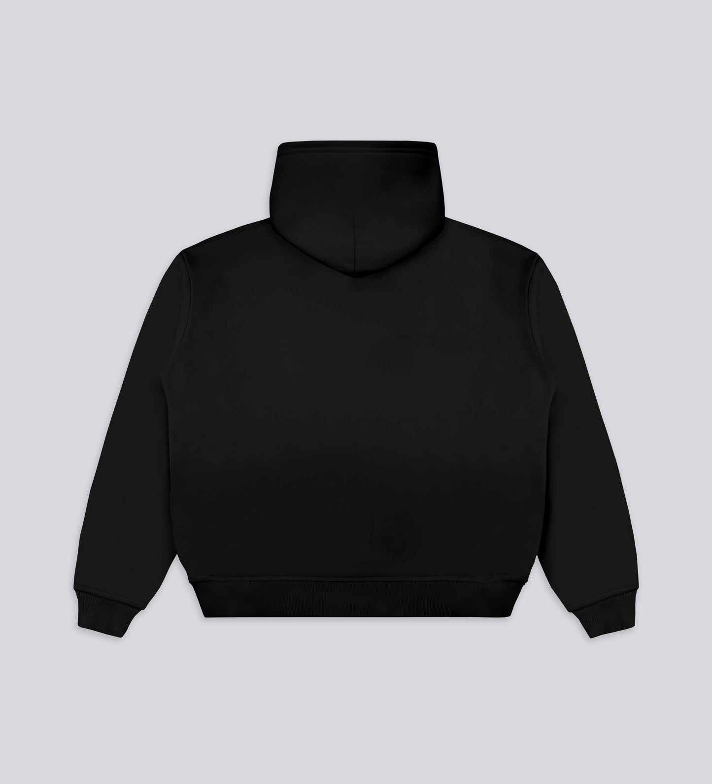 STRTN ZIP-UP HOODIE – Black