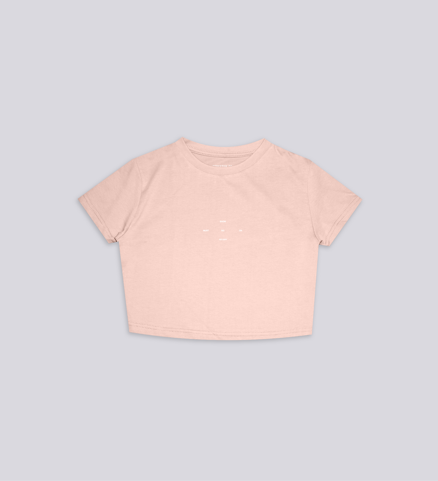 T-shirt court SMGO pour femme – Pêche