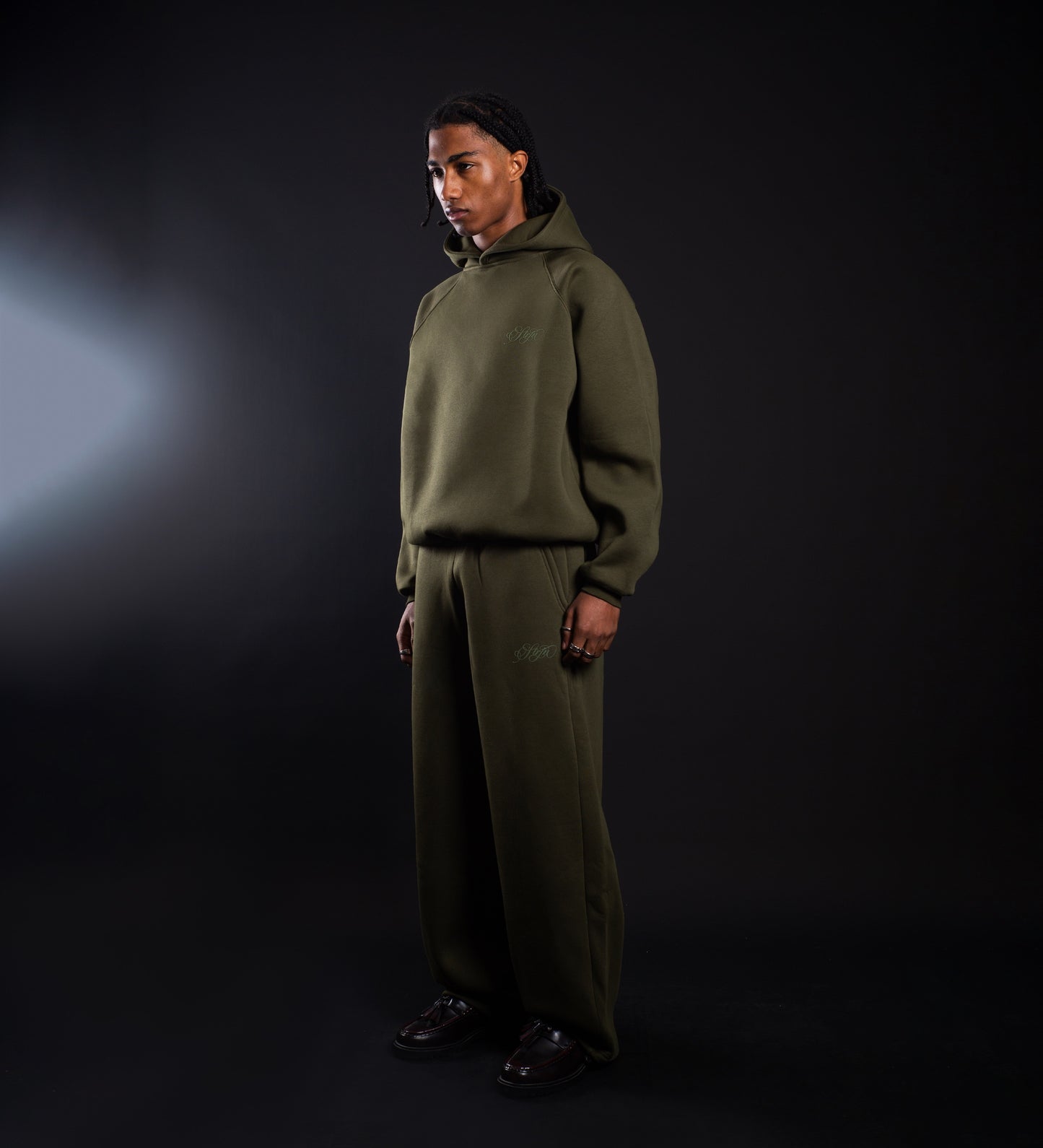 STRTN BAGGY SWEATPANTS – KHAKI