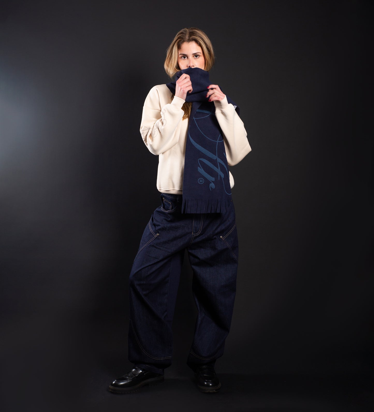 STRTN® POLAR SCARF – Midnight Blue