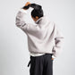 CRTV DEPT. BOXY HALF-ZIP – Gray