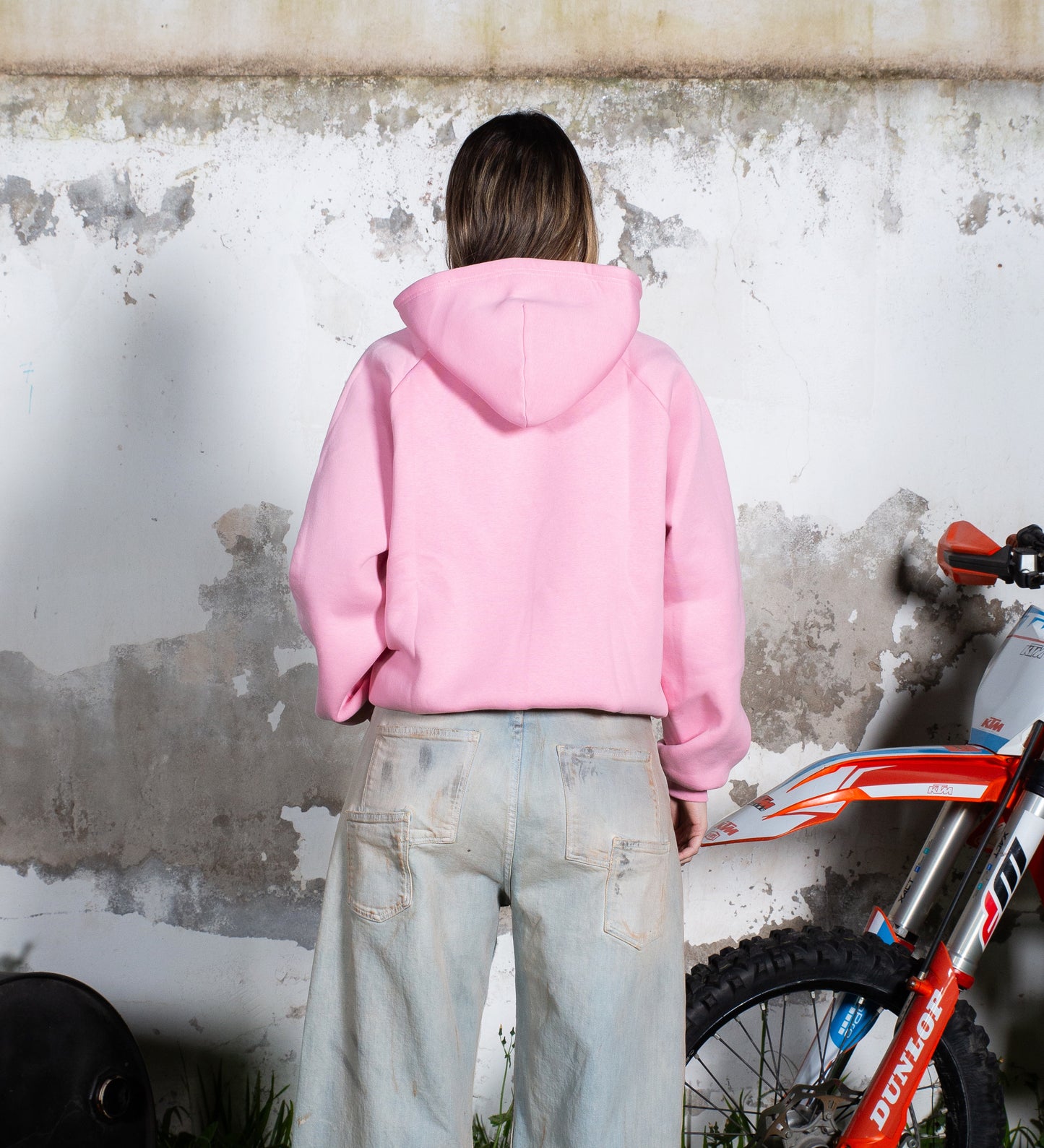CRTV DEPT. HOODIE – Baby Pink