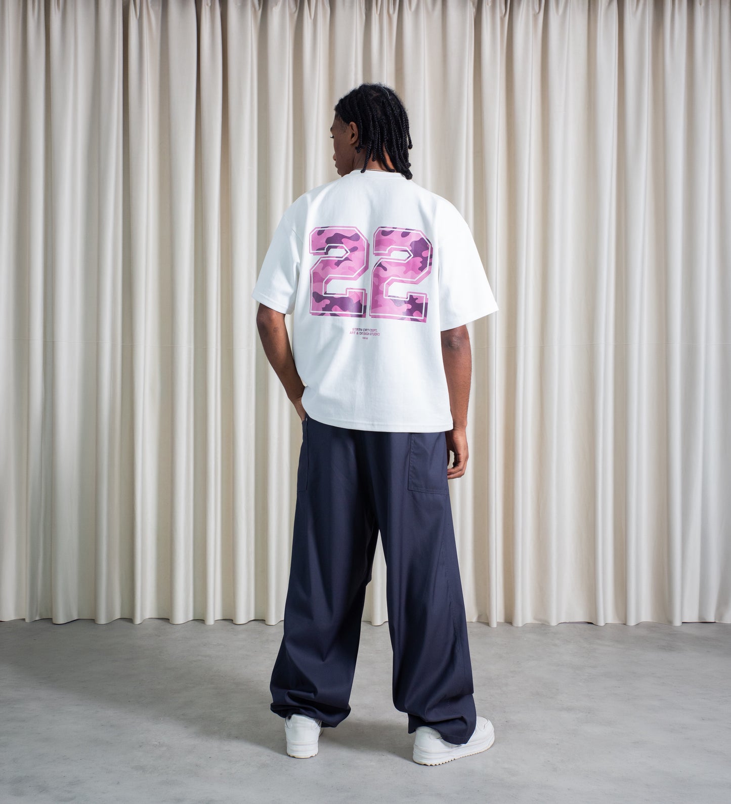 CRTV DEPT ARMY HEAVYWEIGHT T-SHIRT – Off White