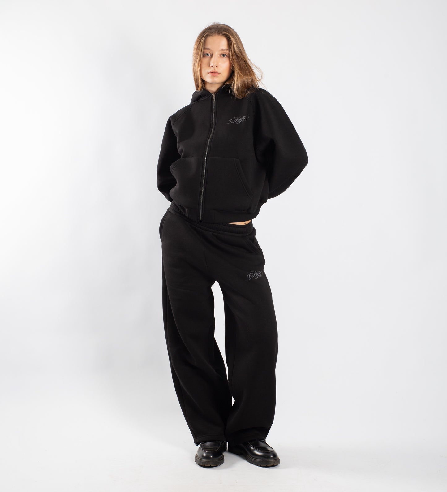 STRTN BAGGY SWEATPANTS III – Black