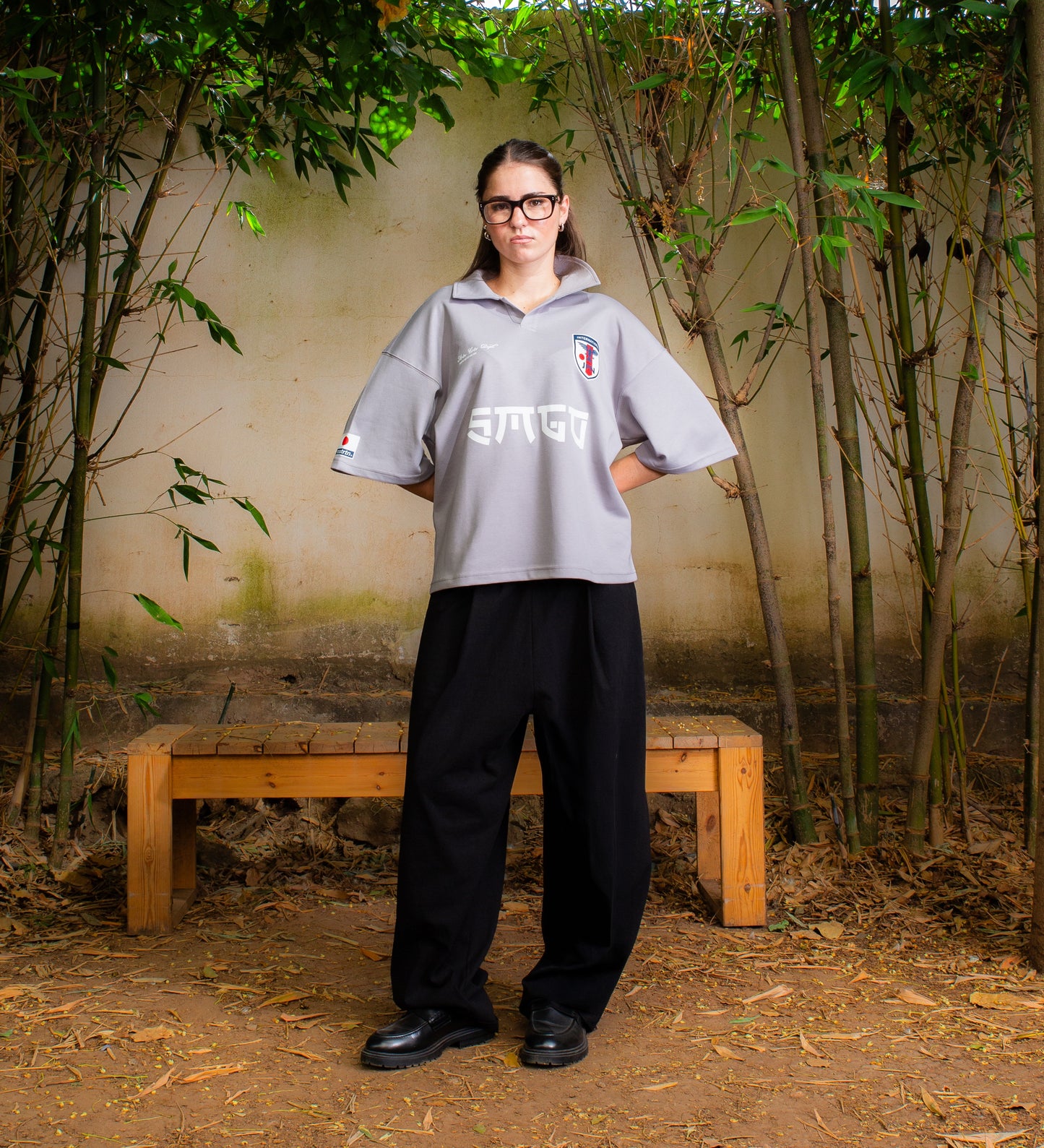 CRTV DEPT. JAPAN HEAVYWEIGHT POLO – Light Gray