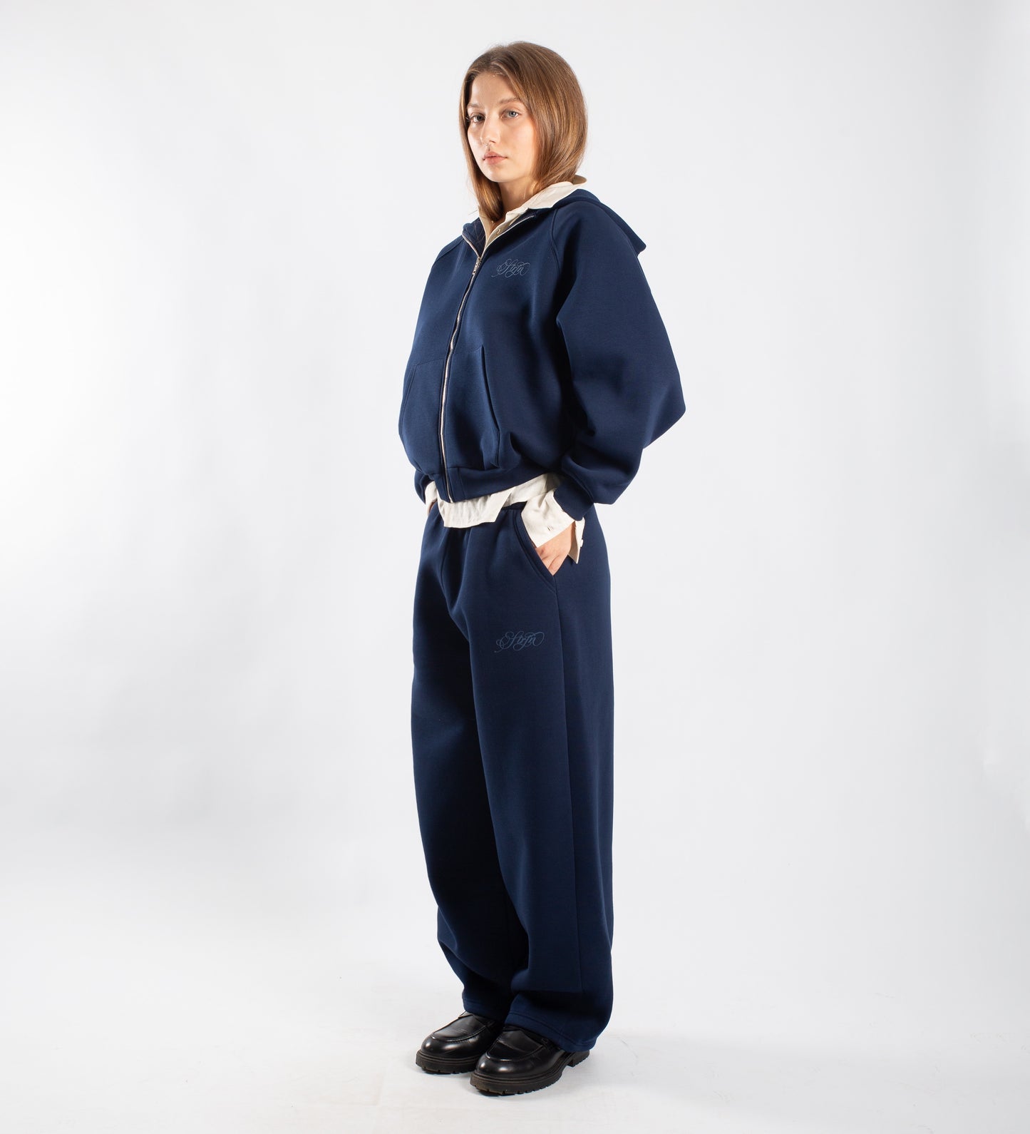 STRTN BAGGY SWEATPANTS II – Navy