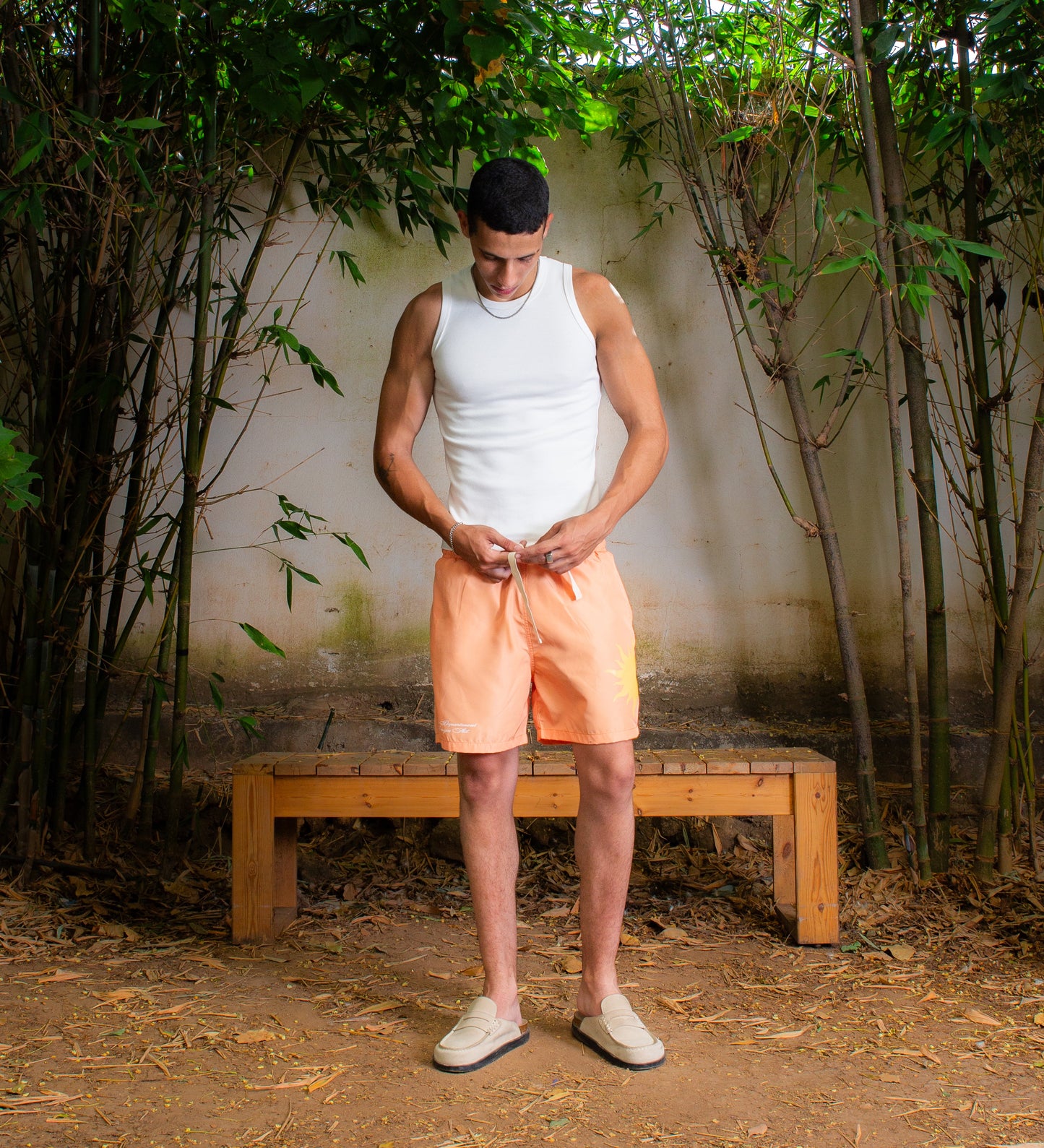 STRTN® HEATWAVE SWIMSHORTS – Peach