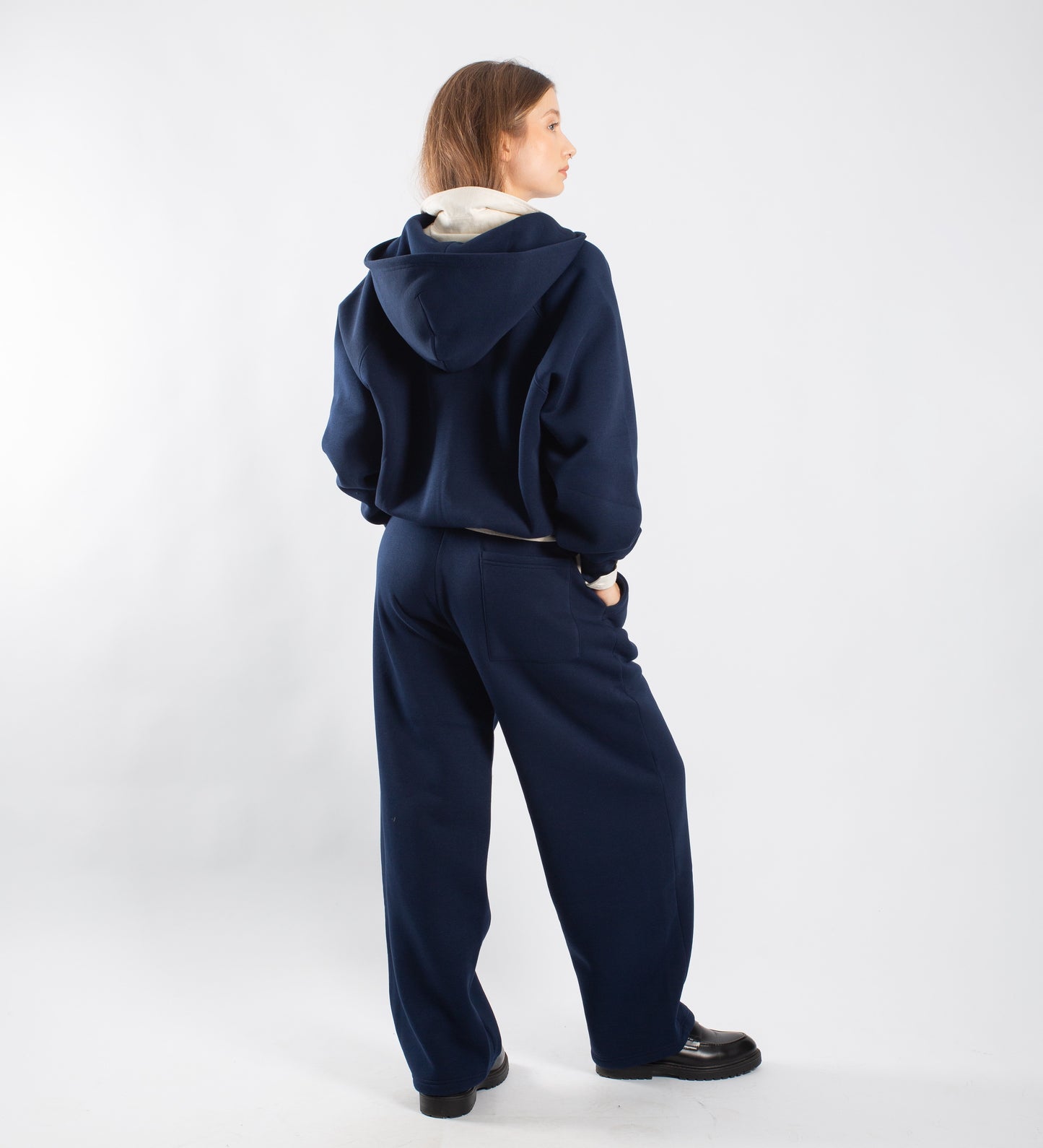 STRTN RAGLAN ZIP-UP HOODIE II – Navy