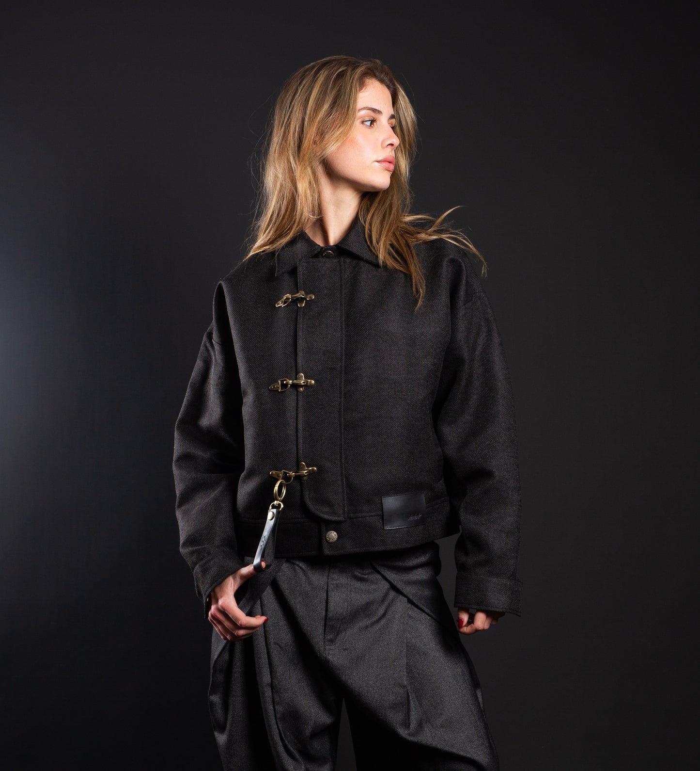 CRTV DEPT. FIREMAN CLASP JACKET II – Black