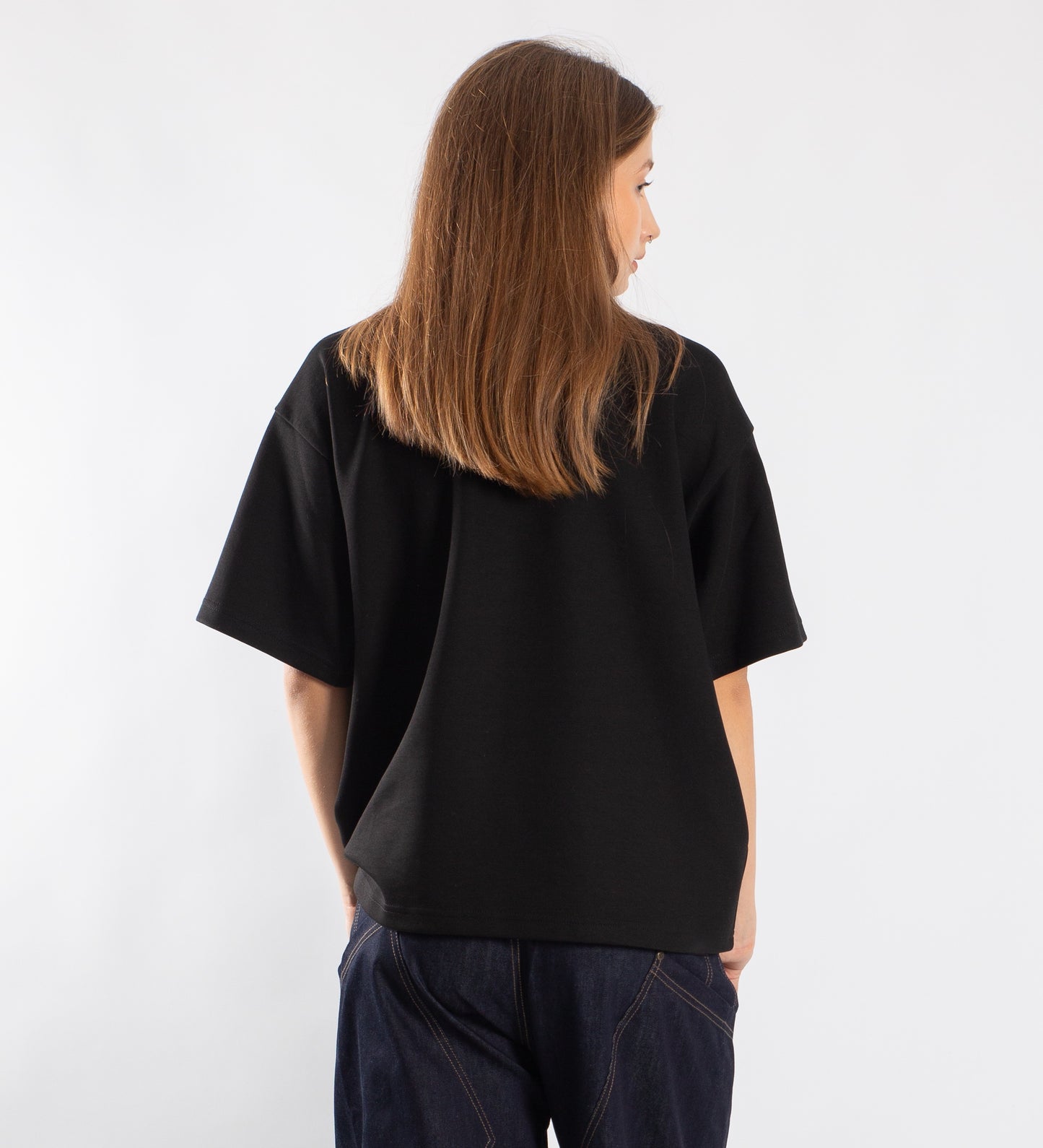 SIGNATURE HEAVYWEIGHT BOXY T-SHIRT – Black