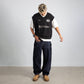 CRTV DEPT. V-NECK VEST – Black