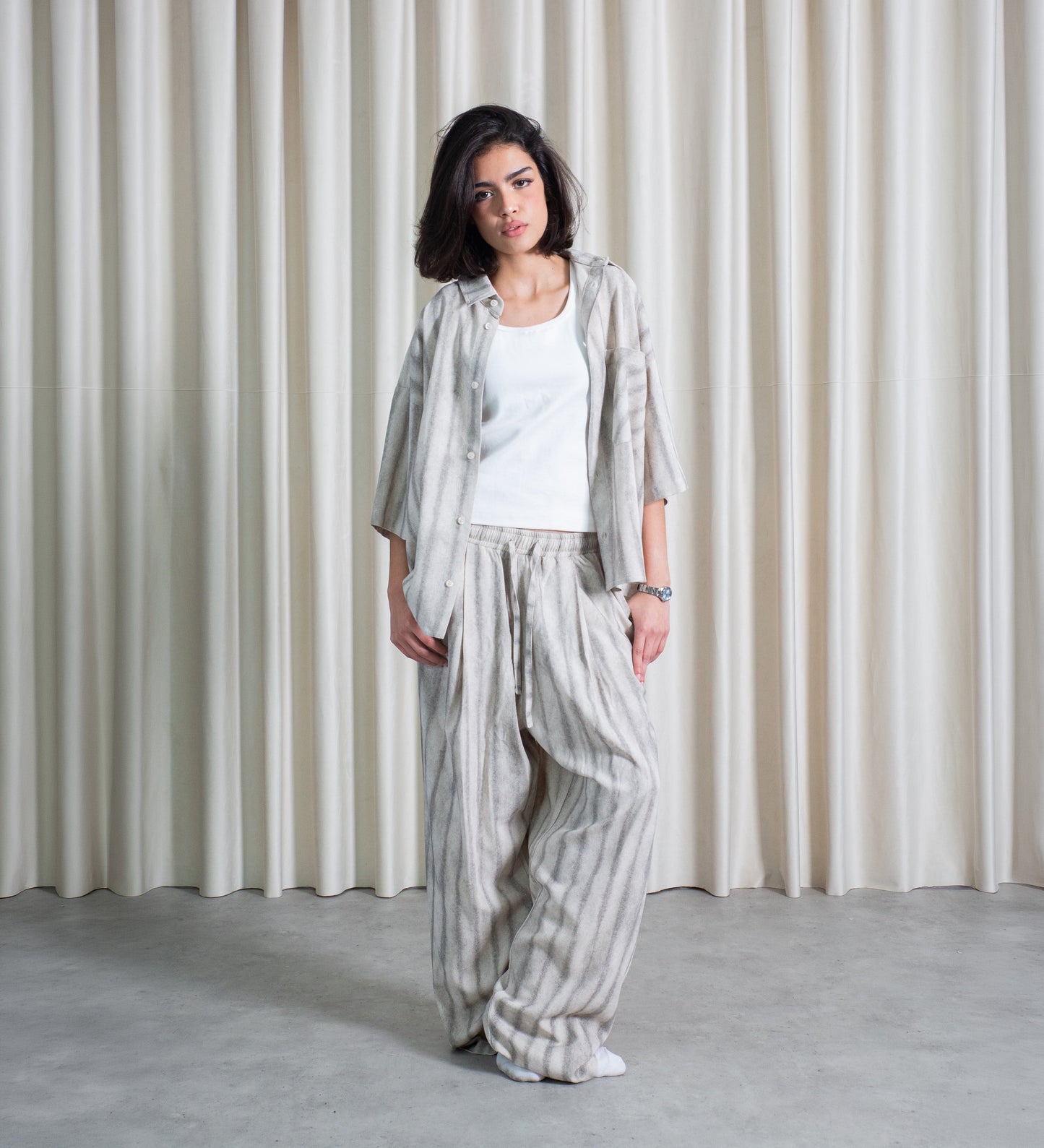 CRTV DEPT SPIAGGIA LINEN SHIRT